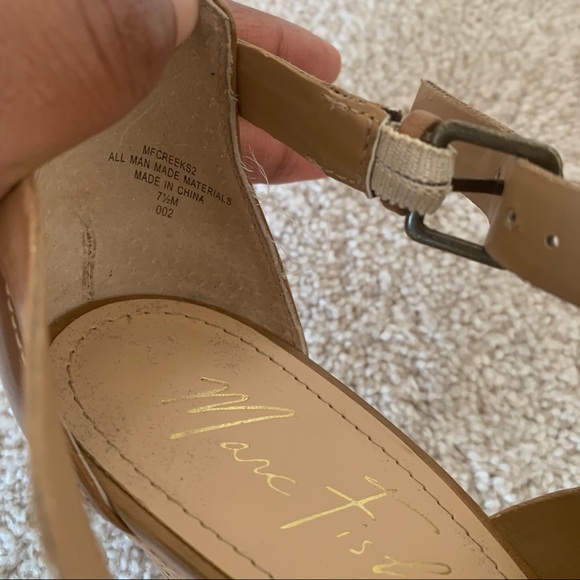 Marc Fisher Creeks 2 Platform Sandals Size 7.5 M - Picture 8 of 10